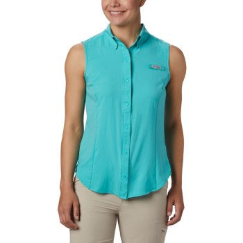 Dámské Košile Columbia PFG Tamiami Sleeveless Blankyt MRZDUG078